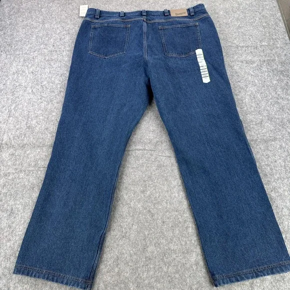 Duluth Trading Jeans Mens 44x34 Blue Ballroom Relaxed Fit Straight Leg Denim - Picture 9 of 12